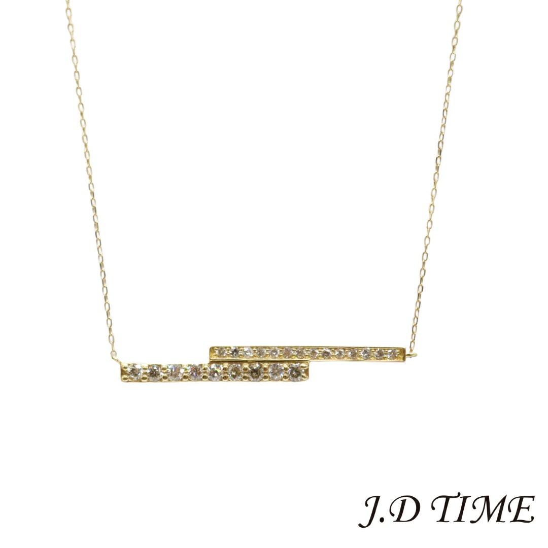 楽天市場】ダブルトップ ピンクゴールド ネックレス W50113.2.22 新品