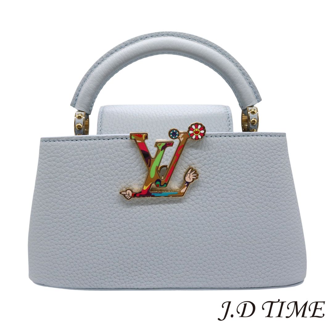 LOUIS VUITTON【ルイ・ヴィトン】 カプシーヌ EW MINI オリンピアブルー/ゴールド金具 M13707 レディース【新品】