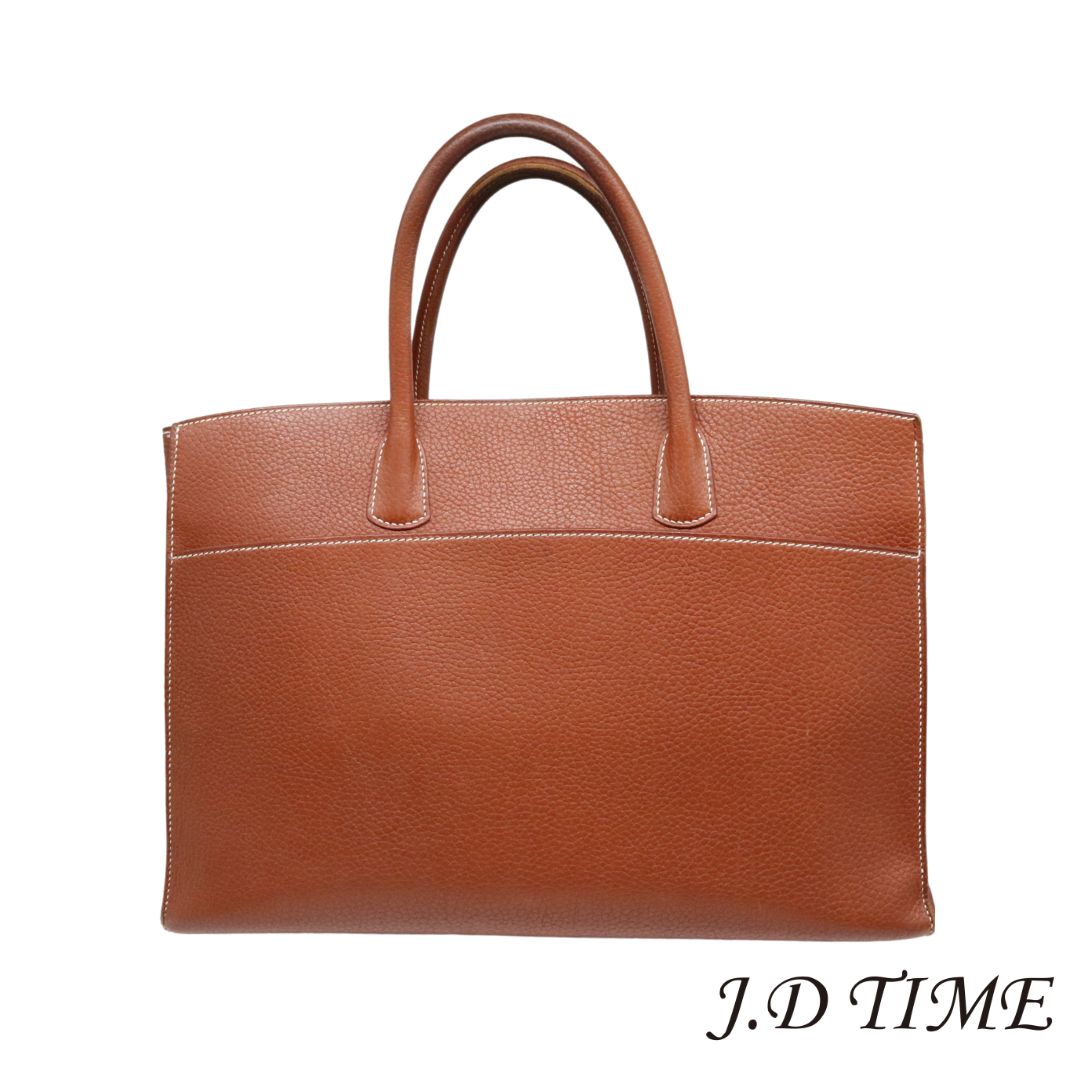HERMES【エルメス】 ホワイトバス GM ノアゼット フィヨルド □D刻印【USED】