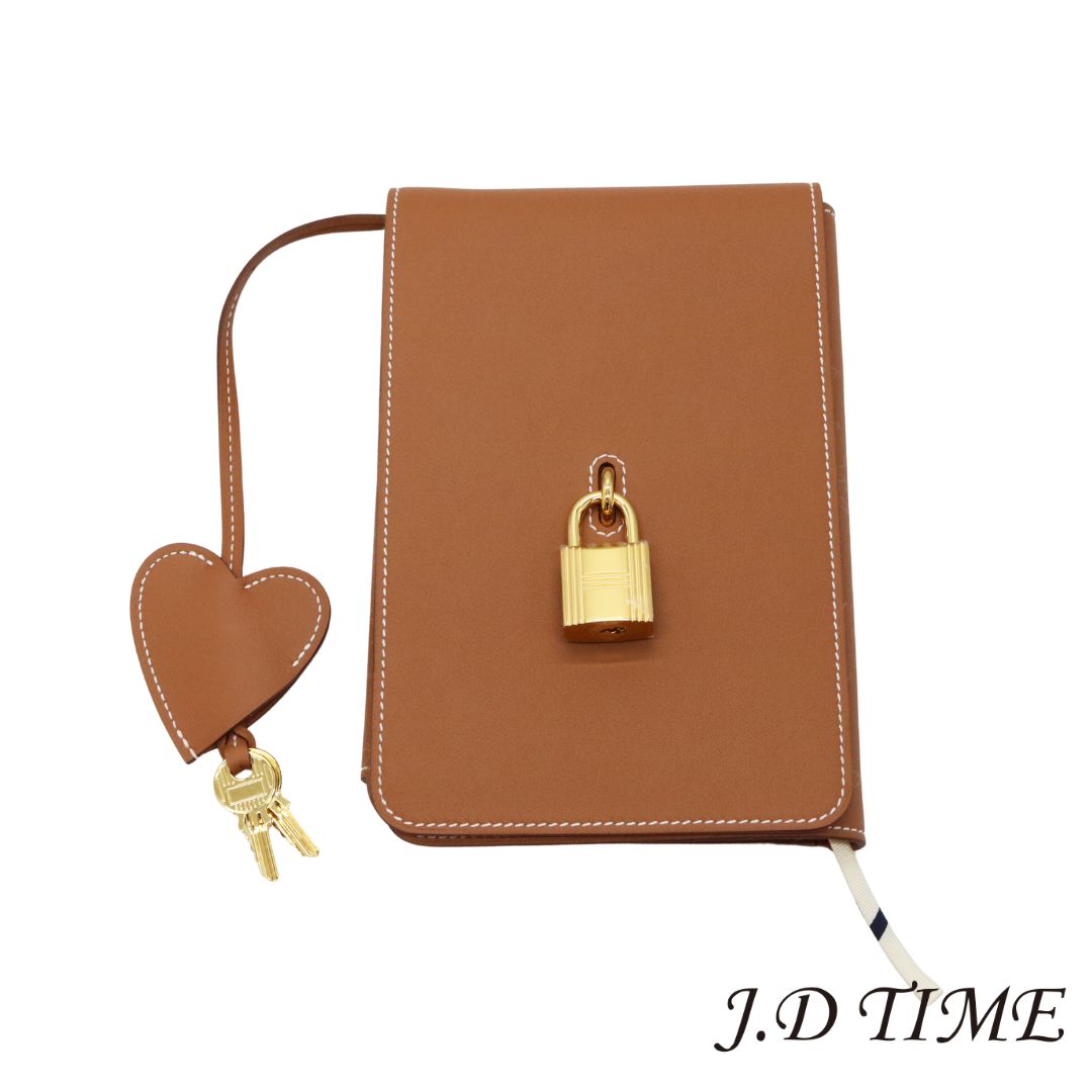 HERMES【エルメス】 カルネ・シークレットゴールド/ゴールド金具ヴォースイフト/シルクユニセックス【新品】