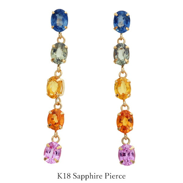 楽天市場】ブルーサファイア 1.49ct/1.34ct ピアス PT900