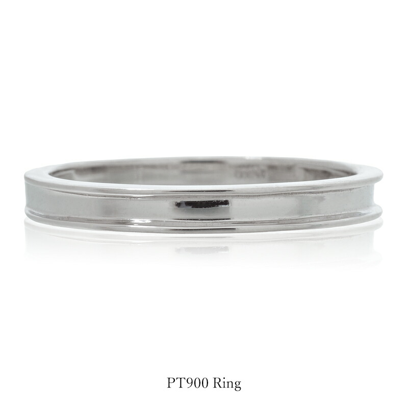 リング PT900 プラチナ シンプル 地金リング 指輪 レディース メンズ ジュエリー｜JewelryUeda
