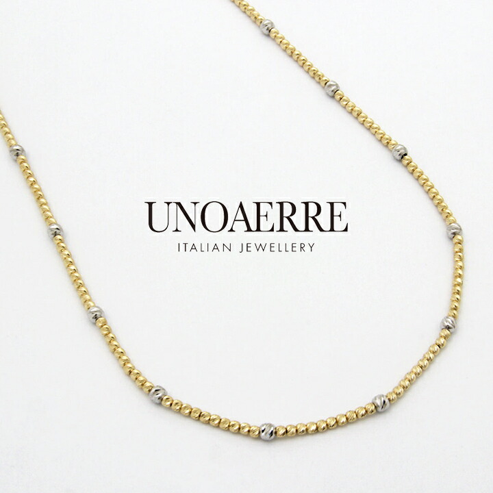 楽天市場】ウノアエレ UNOAERRE ネックレス 750 K18 ホワイトゴールド