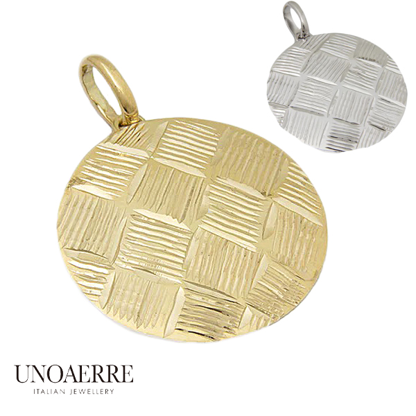 UNOAERRE(ウノアエレ) ペンダントトップ K18WG 美品 UNOAERRE 2023 AW NEW ITEM - Tagged 