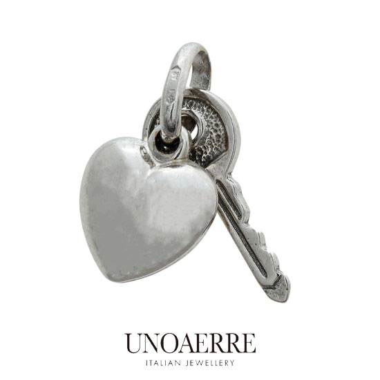 楽天市場】ウノアエレ K18 18金 地金 ペンダントトップ UNOAERRE 鍵