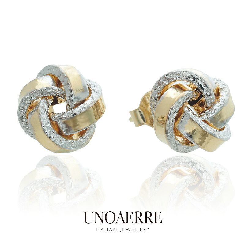 ウノアエレ UNOAERRE ピアス ラブノット 750 K18 楽天市場】ウノアエレ ピアス K18YG ラブノット ピアス : たかみ