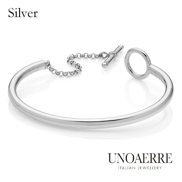 ウノアエレ　UNOAERRE レディース ブレスレット　シルバー925 UNOAERRE ウノアエレ ブレスレット クリップチェーン シルバー