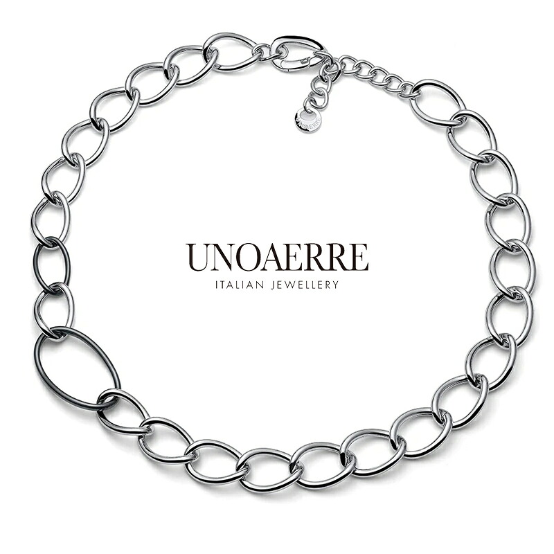 ウノアエレ【UNOAERRE】ネックレス シルバー 46cm 925チェーン SILVER デザイン レディース メンズ ギフト イタリア｜JewelryUeda