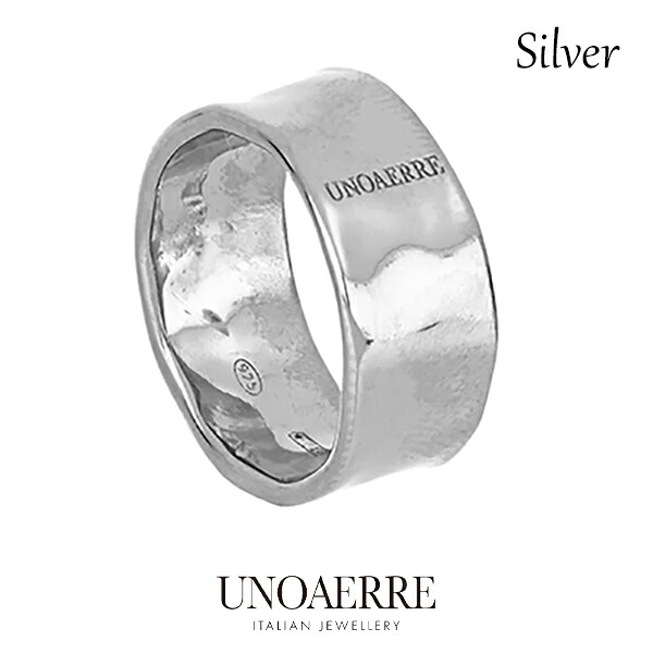 ウノアエレ【UNOAERRE】リング シルバー 925 指輪ボリュームリング 12号 14号 幅広 SILVER デザイン レディース メンズ ギフト イタリア ギフト｜JewelryUeda 26,499円