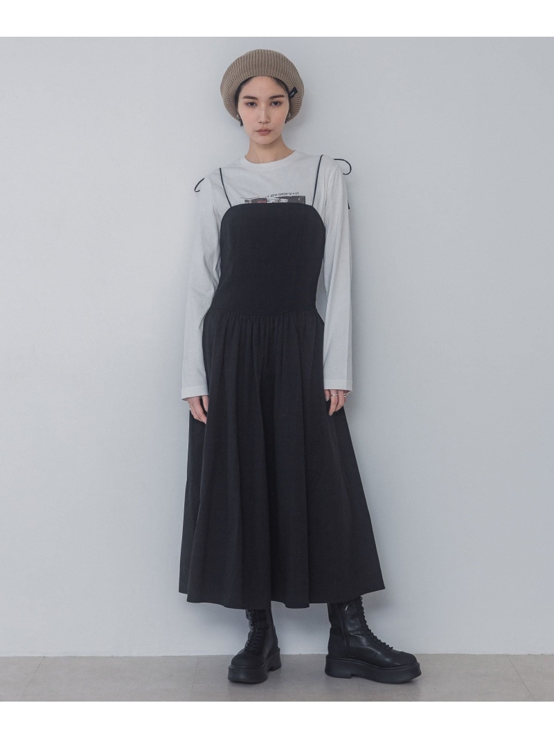 ジーナシス　サンデードレス Sunday dress　ブラック　新品 楽天市場】【SALE／50%OFF】Sunday Dress JEANASIS ジーナシス