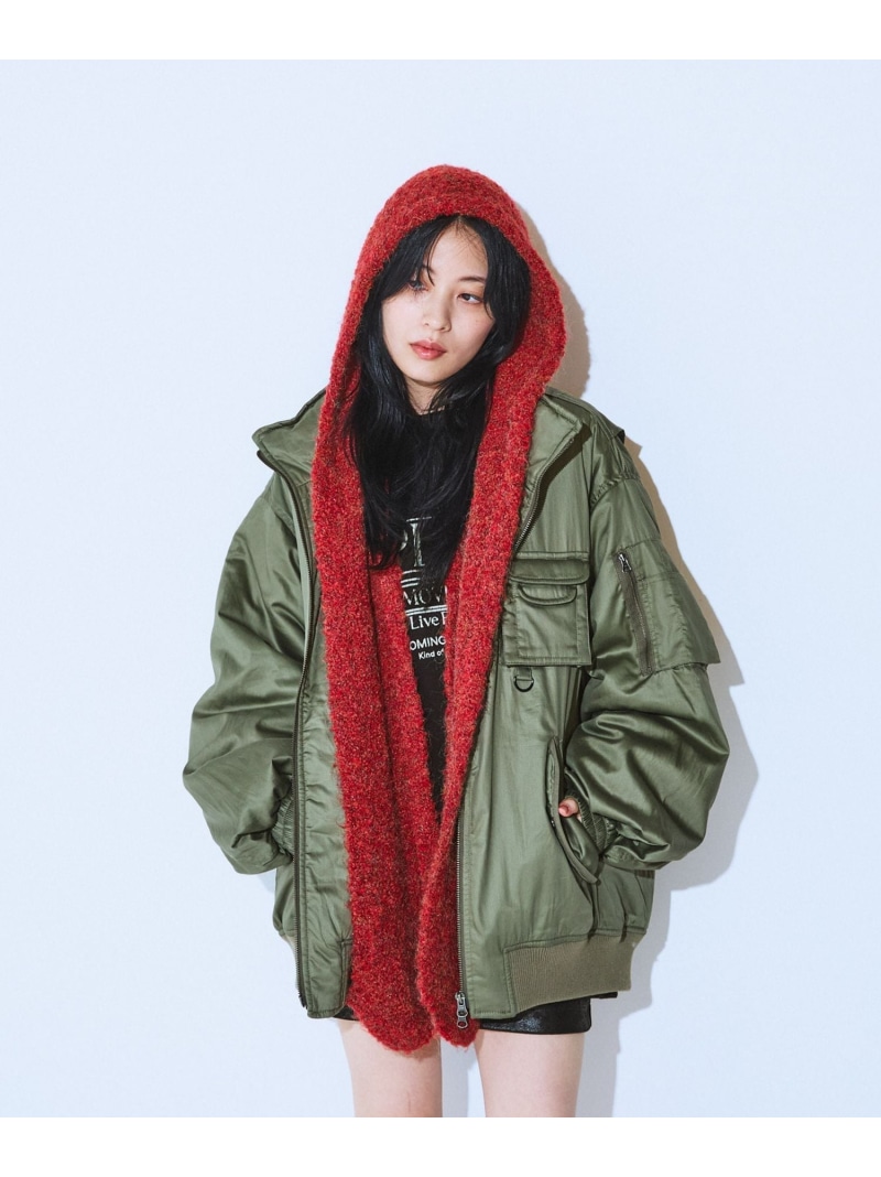 JEANASIS ジーナシス　ミリタリアウター リバーシブルフライトジャケット | [公式]ジーナシス （JEANASIS