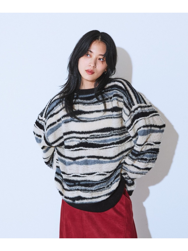 楽天市場】7GカラータイダイPO JEANASIS ジーナシス トップス ニット