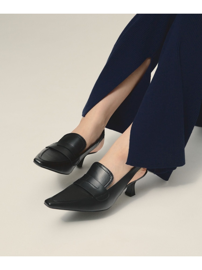 Loafer Mules eL ジーナシス シューズ・靴 サンダル ブラック ブラウン【送料無料】[ Fashion]