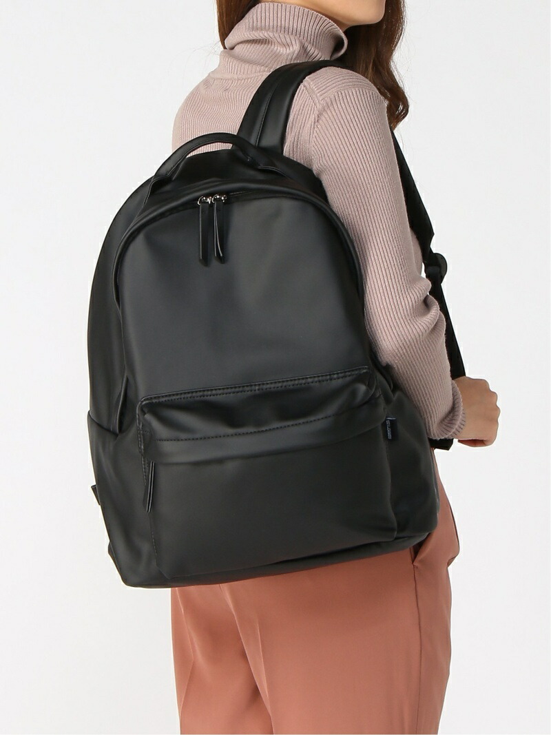 楽天市場 Rakuten Fashion Sale 26 Off レザーライクbigバックパック Jeanasis ジーナシス バッグ リュック バックパック ブラック Rba E 送料無料 Jeanasis ジーナシス