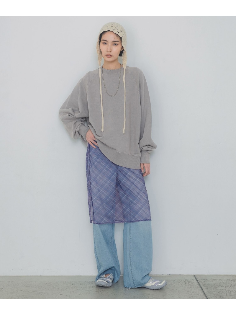 楽天市場】【SALE／50%OFF】ボカシガラプリーツLSK JEANASIS