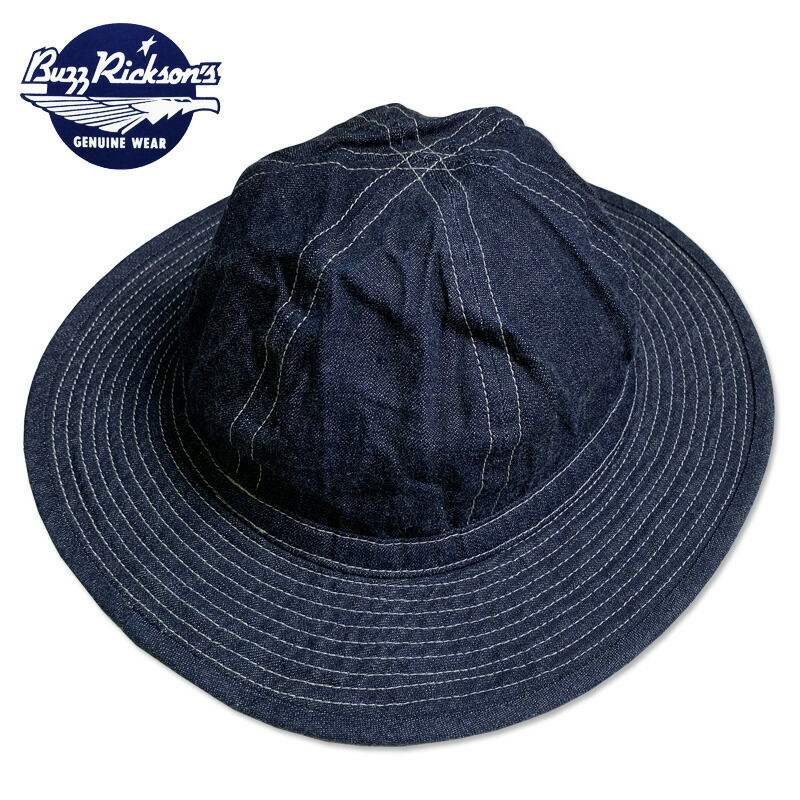 バズリクソンズ　 デニムハット アーミーハット バケットハット 東洋 楽天市場】バズリクソンズ デニムハット BR01476A BUZZ