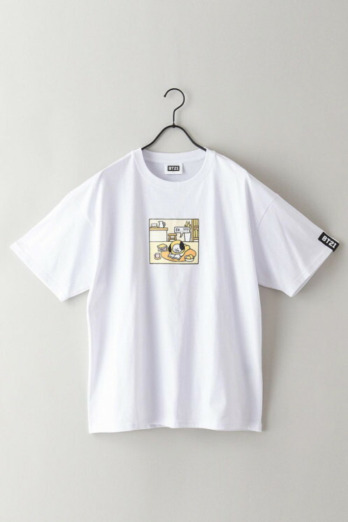 楽天市場 少量再入荷 Bt21 キャラクタープリントtシャツ Bts Suga シュガ Bt21 Shooky Tシャツ 防弾少年団 韓流 グッズ Bts ビーティーエス Line Friends ジーンズメイト 楽天市場店