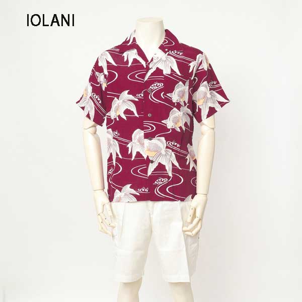 楽天市場】アロハシャツ｜イオラニ（IOLANI）｜iola-102310 尾長