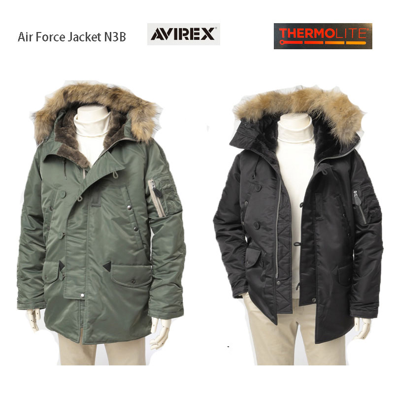 AVIREX GT-10 N-3B フライトジャケット　ミリタリーコート 楽天市場】AVIREX[アヴィレックス] TYPE N-3B GT-10 フライト