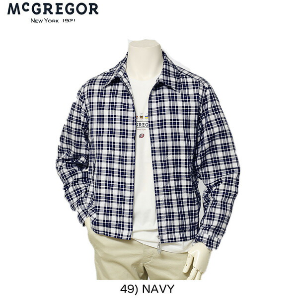 楽天市場】McGREGOR(マグレガー)メンズ DRIZZLER ドリズラー ブルゾン