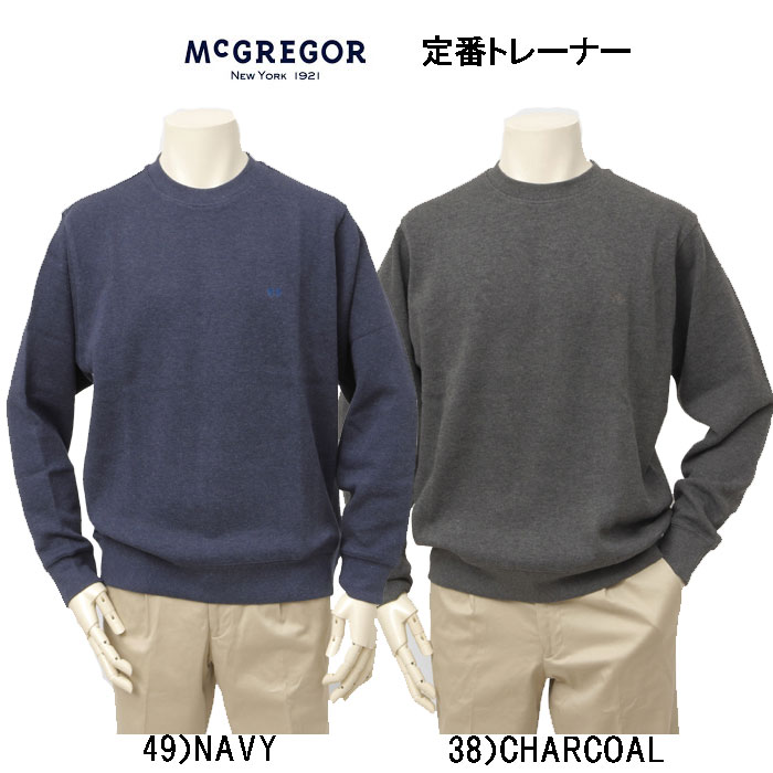 McGREGOR マックレガー 111714003 トップス 調教師 メンズ 労働者の一団のど首 ワンポイント
