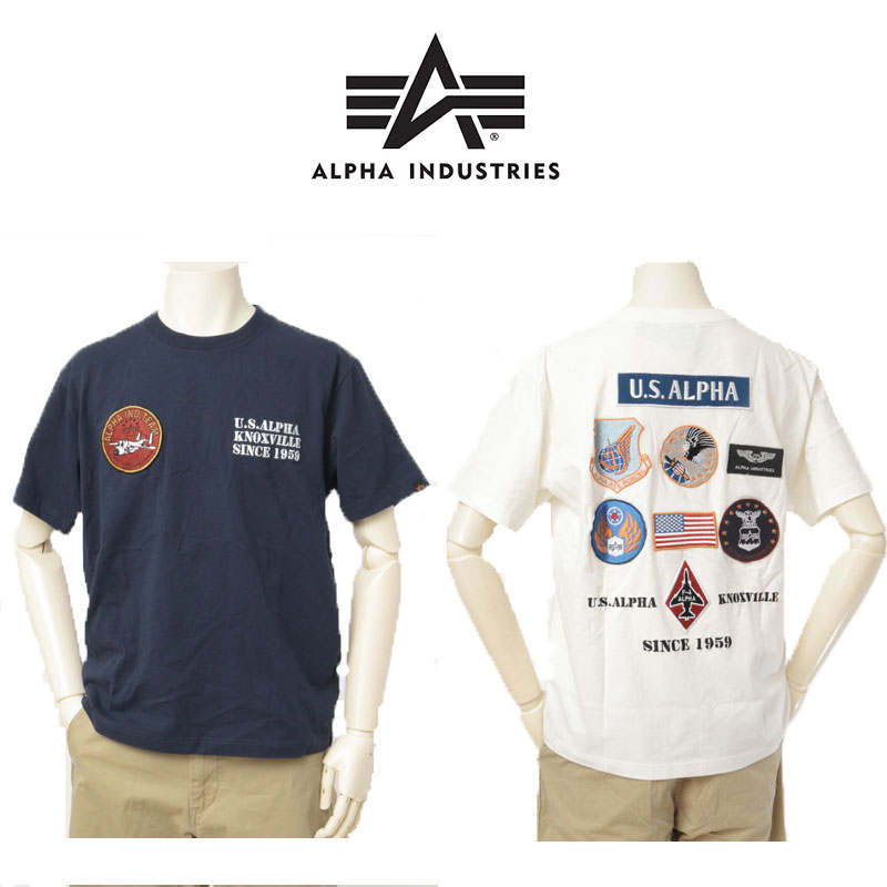 Alpha Industies アルファインダストリーズ TC1572 半袖 バッジシャツ ミリタリーシャツ 6,006円