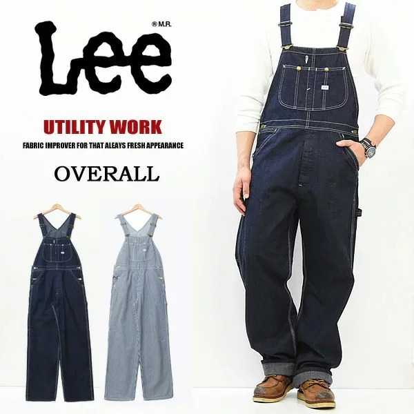 Leeオーバーオール サロペット デニム リー メンズ　Lサイズ　LM7254 楽天市場】Lee DUNGAREES OVERALL リー ダンガリーズ