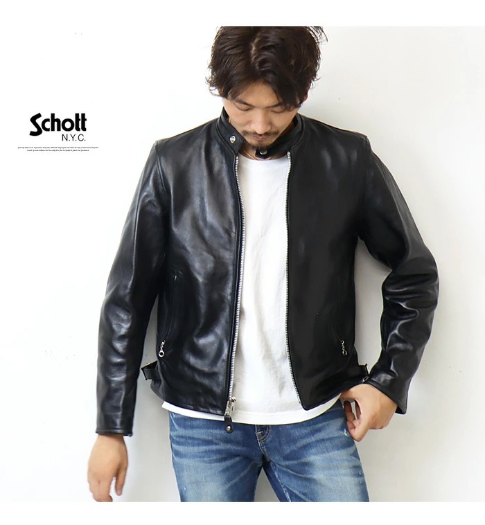 Schott ショット 70'S シングル ライダース ライダースジャケット