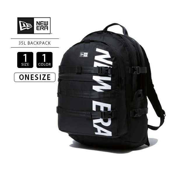 ニューエラ キャリアパック NEW ERA CARRIER PACK 35L リュック プリントロゴ バックパック 173-11783327 0412