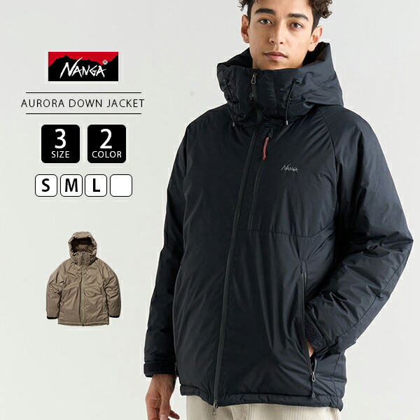 NANGA ナンガ AURORA TEX DOWN JACKET メンズ アウター ダウンジャケット オーロラテックス フードあり 防寒 ダックダウン ND2441-1A001 32,175円