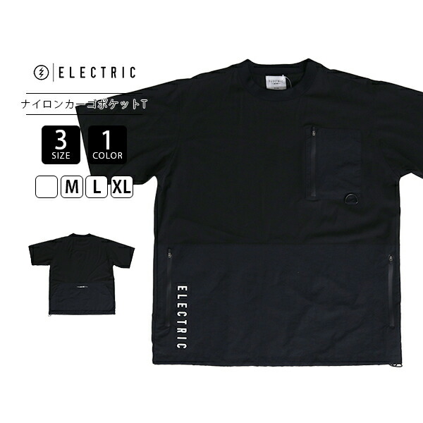 新品未使用】【ELECTRIC】DRY SS TEE BLK 【DRT】白川 新品未使用