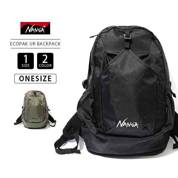 NANGA ナンガ ECOPAK UR バックパック 30L ビジネスリュック PC収納 通勤 通学 ブラック 多機能 N2502-3M300Z|ジーンズショップヤマト