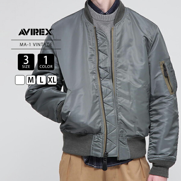 AVIREX アビレックス メンズ アウター MA-1 ヴィンテージ VINTAGE MIL-J-8279B 1959年モデル ミルスペック US ARMY フライトジャケット ミリタリー 中綿入り 7834952025