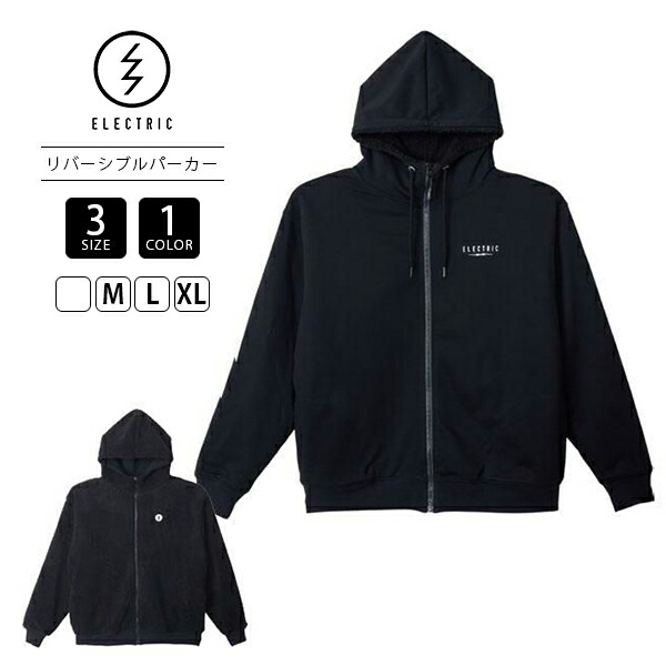 楽天市場】パーカーリバーシブル メンズ ELECTRIC エレクトリック