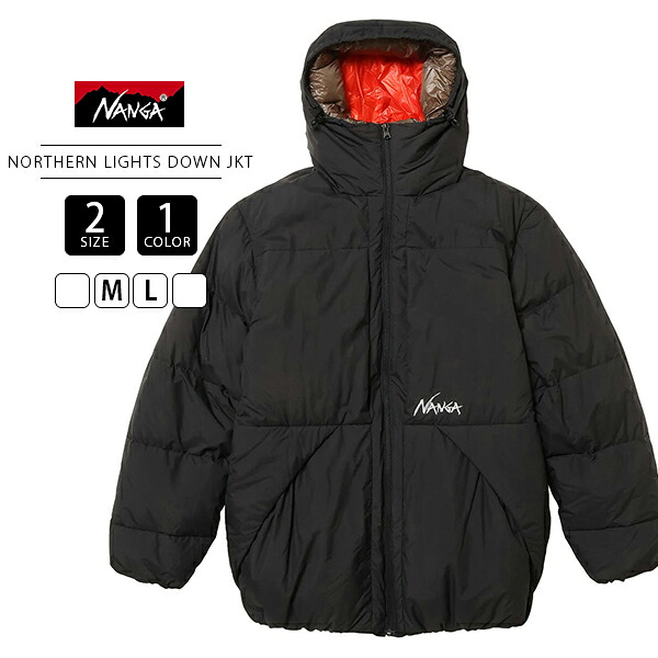 NANGA ナンガ メンズ アウター NORTHERN LIGHTS DOWN JACKET ノーザンライト ダウンジャケット フードあり 防風 保温 羽毛 しっかり防寒 ND2441-1A405