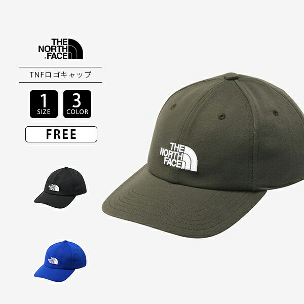 The North Face ノースフェイス グッズ 小物 帽子 キャップ TNF ロゴキャップ フリーサイズ かぶりやすい ユニセックス ベルト調整 アメカジ シンプル NN02642