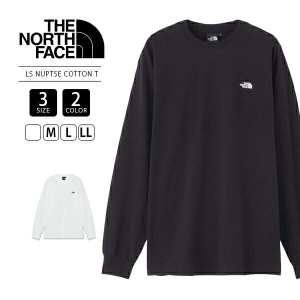 THE NORTH FACE ノースフェイス ロングスリーブ ヌプシ コットンティー 長袖 Tシャツ ロンT UVケア NT32443 1025 6,692円