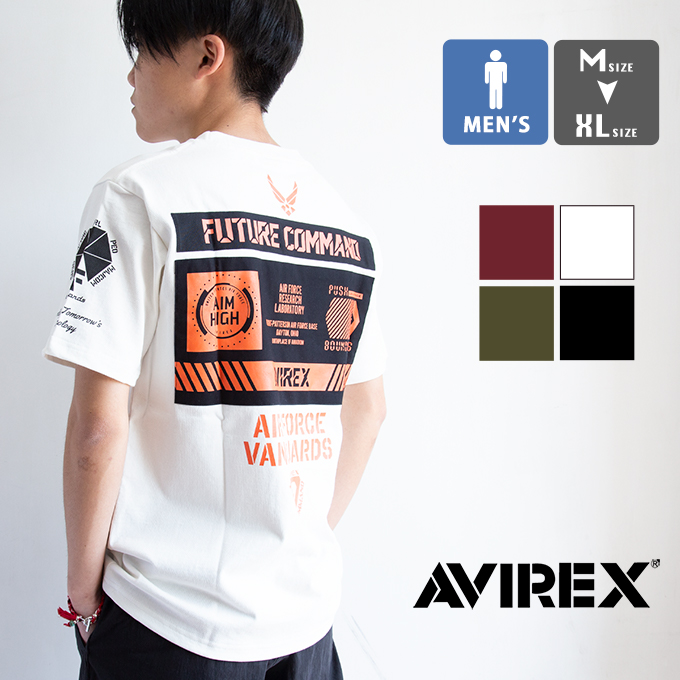 Avirex アビ王さま S S Sheeting Patched シーチング継 半袖 Tプルオーバー Avirex Tシャツ Avirex アビレックス Avirex 半袖 アヴィレックス Tシャツ トップス メンズ 丸首 ワッペン Next Gen ミリタリー 21ss 21s S 事あたらしい入荷 送料無料 随所に