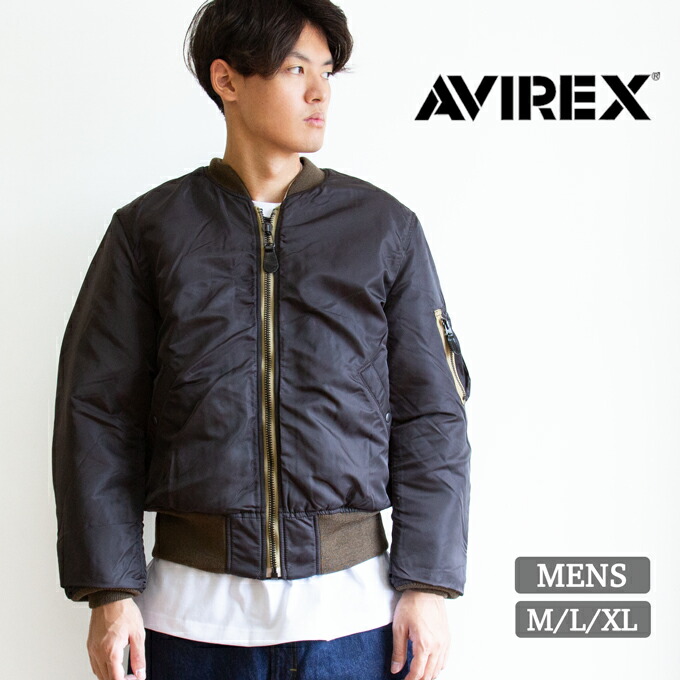 AVIREX アビレックス VINTAGE LINE MA-1 MODIFIED COLOR ヴィンテージライン 目あたらしい色合い MA-1 783-5952023 / avirex MA-1 アウター 上衣 メンズ ミリタリー上衣 飛翔上衣 アメカジ 3rd青写真 秋冬 2025AW