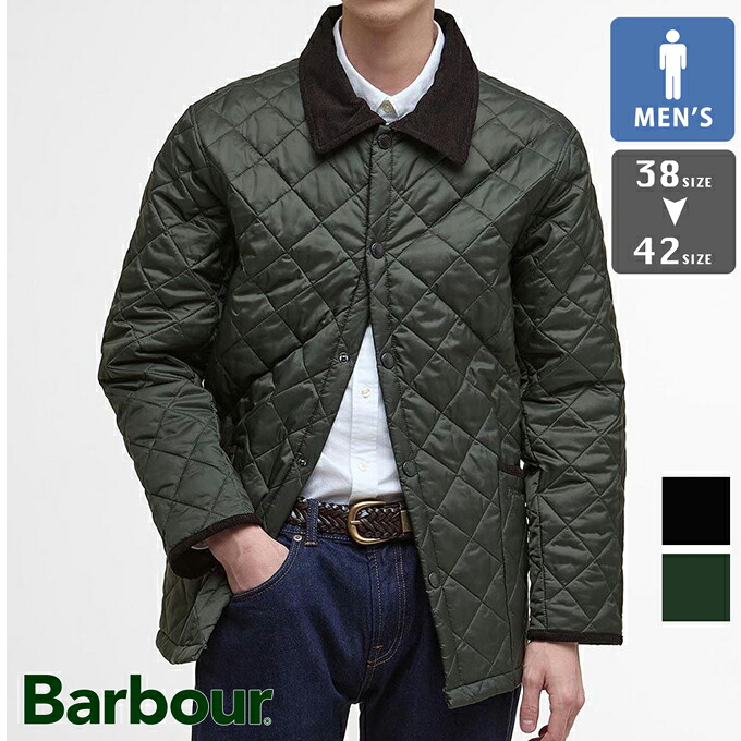 【 Barbour バブアー 】 LIDDESDALE リデスデイル キルティング ブルゾン 252MQU1794 / MQU1794 / キルティングジャケット 中綿 ジャケット キレカジ ビジネスカジュアル ビジカジ コーデュロイ