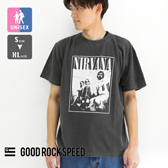 楽天市場】・GOOD ROCK SPEED｜Nirvana Live At Reading Photo T