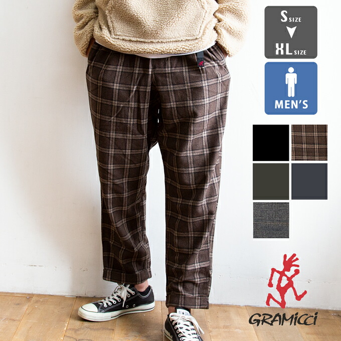 グラミチ GRAMICCI 19AW WOOL BLEND TUCK TAPERED PANTS GMP-19F010 ウール クライミングパンツ  タックテーパードパンツ アウトドア XL 人気ブランド多数対象