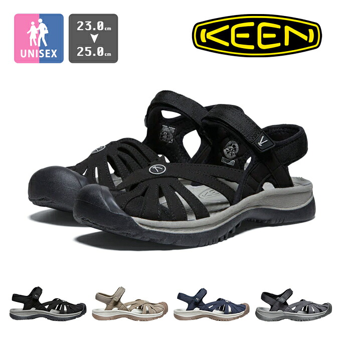 KEEN キーン ウィメンズ ローズ サンダル ROSE SANDAL 1008783 1016729 1025126 1029110 / キーン サンダル レディース コンフォートサンダル スポーツサンダル アウトドア 2024SS