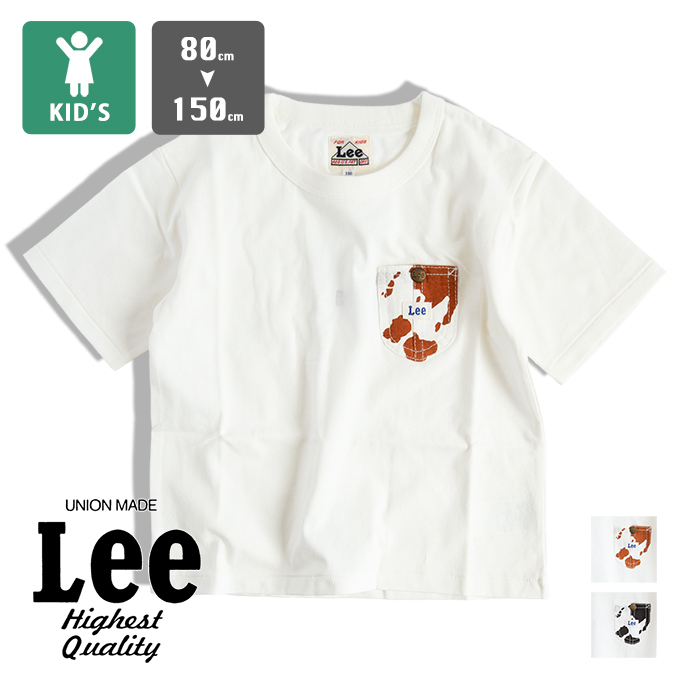 楽天市場】【SALE!!】【 Lee リー 】 キッズ POCKET LOGO TEE ポケット