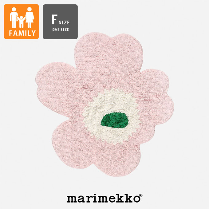 ★MARIMEKKO マリメッコ バスマット UNIKKO ウニッコ ピンク marimekko マリメッコ ウニッコ バスマット ライト ピンク