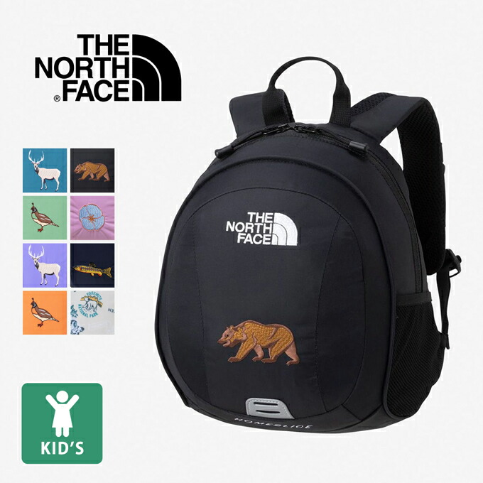 【 THE NORTH FACE ザ・ノース・フェイス 】 K Homeslice キッズ 老人ホーム一切れ NMJ72361 / 背嚢 背嚢 うしろ側容器に並べる デイパック 御徒面子 かばん 8L お坊っちゃん ボーイズ ガールズ 小わっぱ お坊っちゃん 御嬢さん 通園 通学 入園 はいり込む 2024AW/