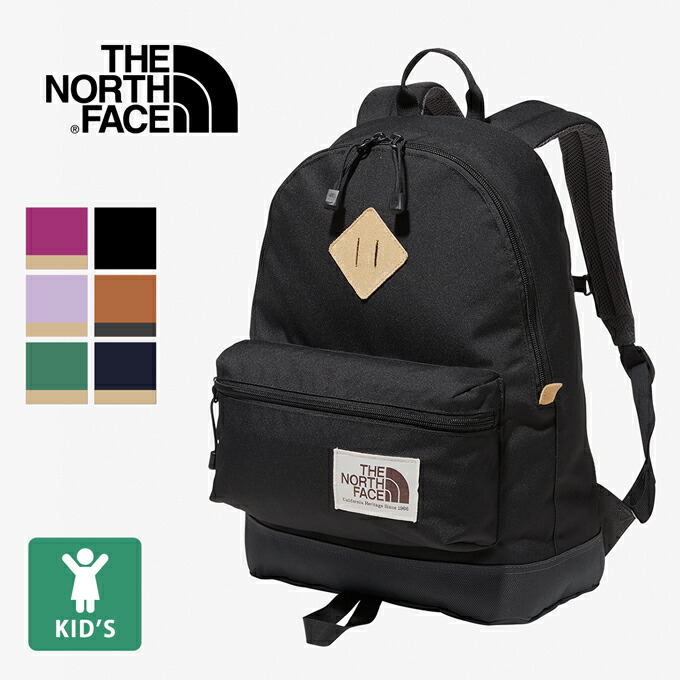 【 THE NORTH FACE ザ・ノース・フェイス 】 K Berkeley キッズ バークレー NMJ72363 / リュック リュックサック バックパック デイパック バッグ かばん 19L ジュニア ボーイズ ガールズ 子供 男の子 女の子 通学 遠足 2024AW/