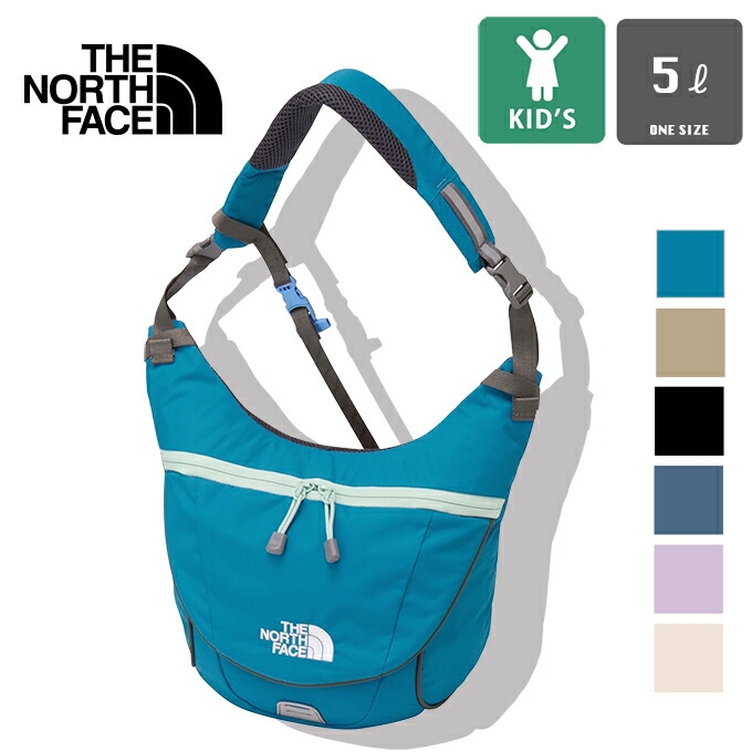 【 THE NORTH FACE ザ・ノース・フェイス 】 イッピー スリング （ キッズ ） NMJ72551 / ショルダーバッグ 斜めがけ かばん バッグ 子供用 ジュニア 通学 通園 入園 入学 5Lリフレクター