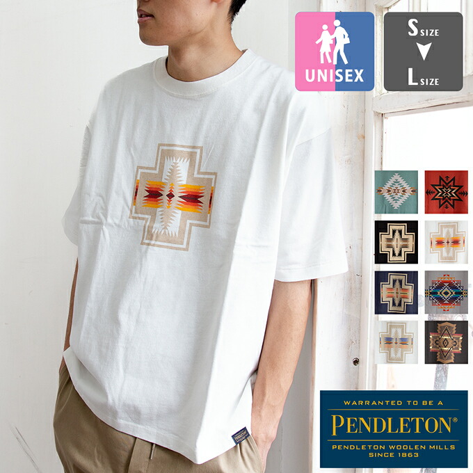 【SALE!!】 【PENDLETON ペンドルトン】S/S Native Print Tee ショートスリーブネイティブ柄プリントTシャツ 32752007 / メンズ レディース ユニセックス プリントTシャツ ネイティブ柄 半袖 32752007 2023SUMMER