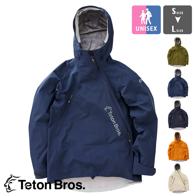 【楽天市場】【SALE!!】 【 Teton Bros. ティートンブロス 】 Tsurugi Jacket KB ツルギジャケット KB  TB203-100 / TB213-100 / Teton Bros. ジャケット ジャケット ツルギジャケット フーディ フード付きジャケット  アウター マウンテンパーカー 防水 透湿 ...